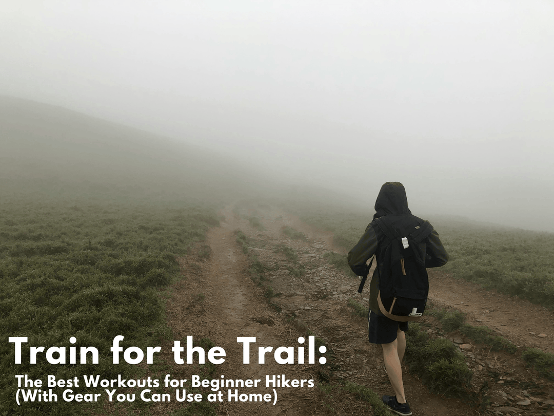 A man walking with a weighted backpack to train for hiking