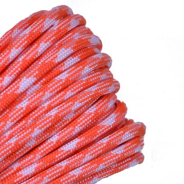 Outdoor Hiking Utility Paracord EDC Knife - Creamsicle