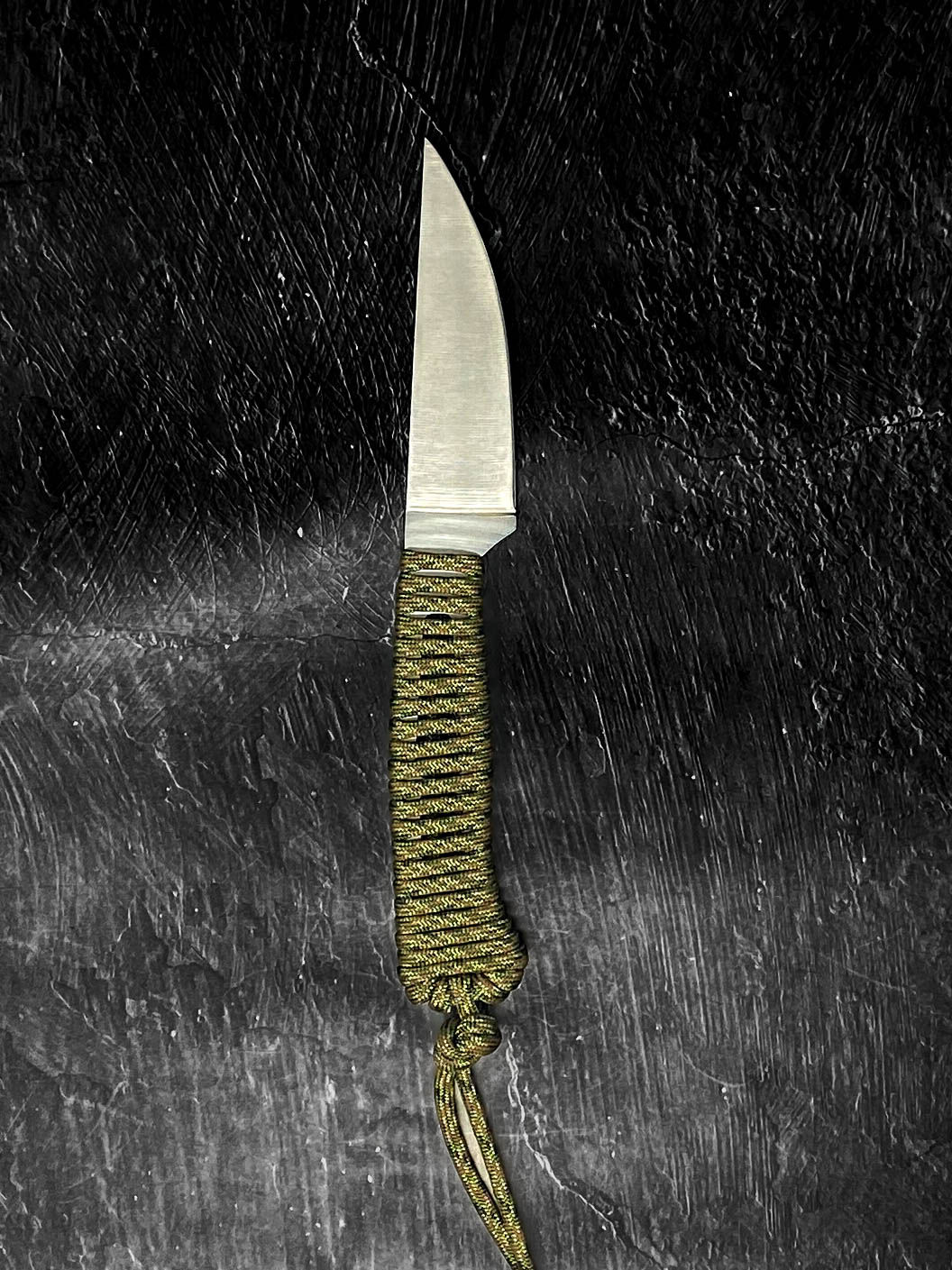 Outdoor Hiking Utility Paracord EDC Knife - Multicam