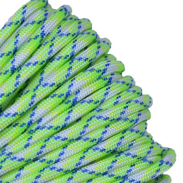 Outdoor Hiking Utility Paracord EDC Knife - Neon Flux
