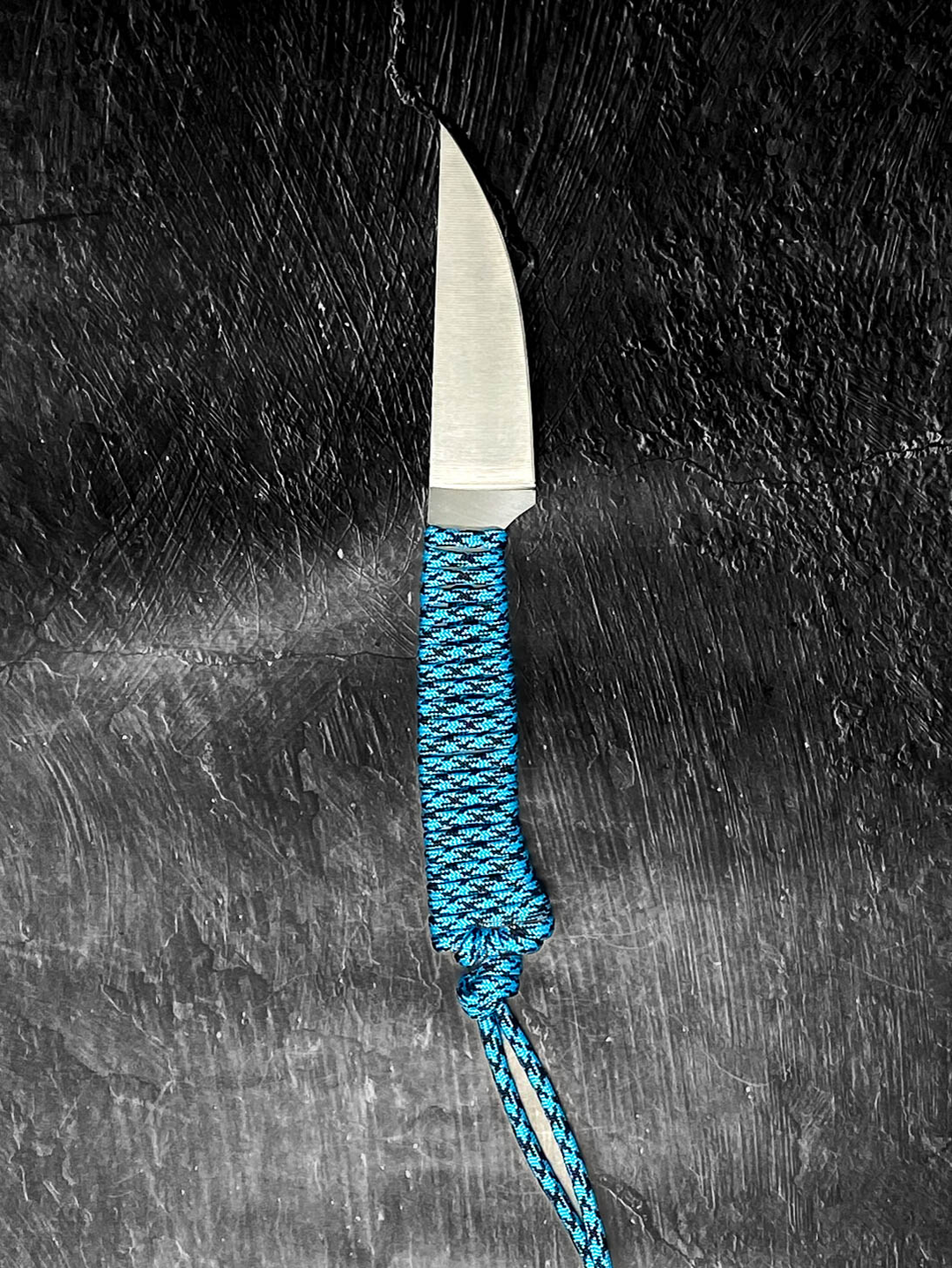 Outdoor Hiking Utility Paracord EDC Knife - Deep Sea