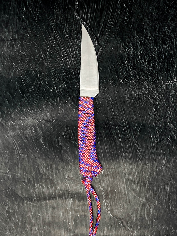 Outdoor Hiking Utility Paracord EDC Knife - Patriot
