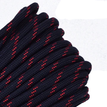 Outdoor Hiking Utility Paracord EDC Knife - Thin Red Line