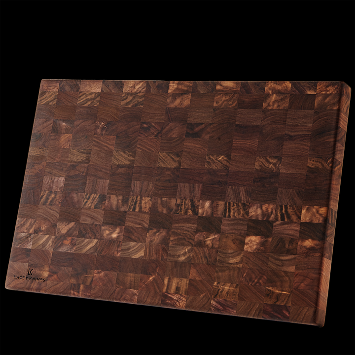 Walnut End Grain Cutting Board (18x12x1 3/8)