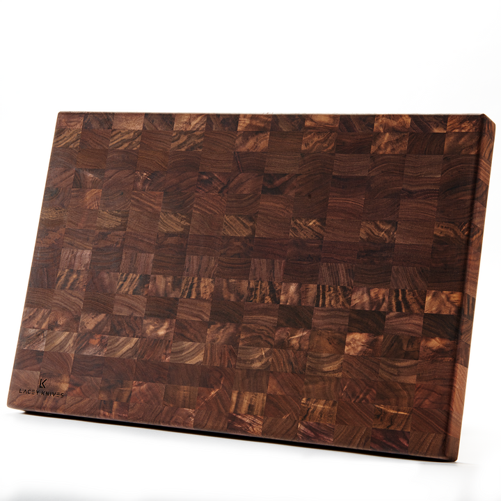 Walnut End Grain Cutting Board (18x12x1 3/8)
